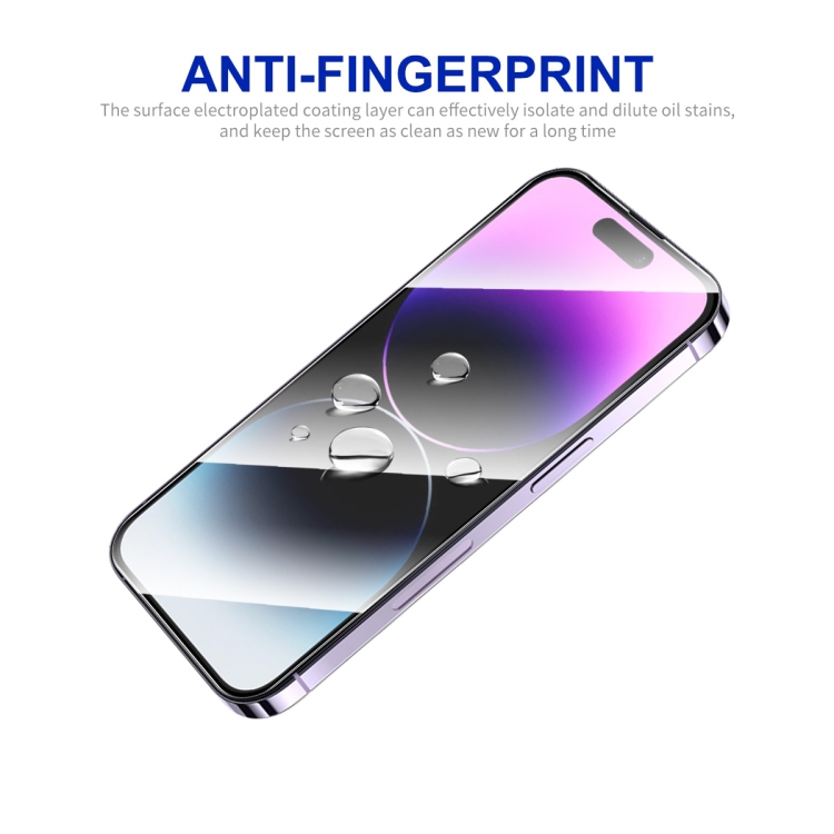 For iPhone 15 Pro 10pcs ENKAY Full Glue High Aluminum-silicon Tempered Glass Film For iPhone 15 Pro 10pcs ENKAY Full Glue High Aluminum-silicon Tempered Glass Film