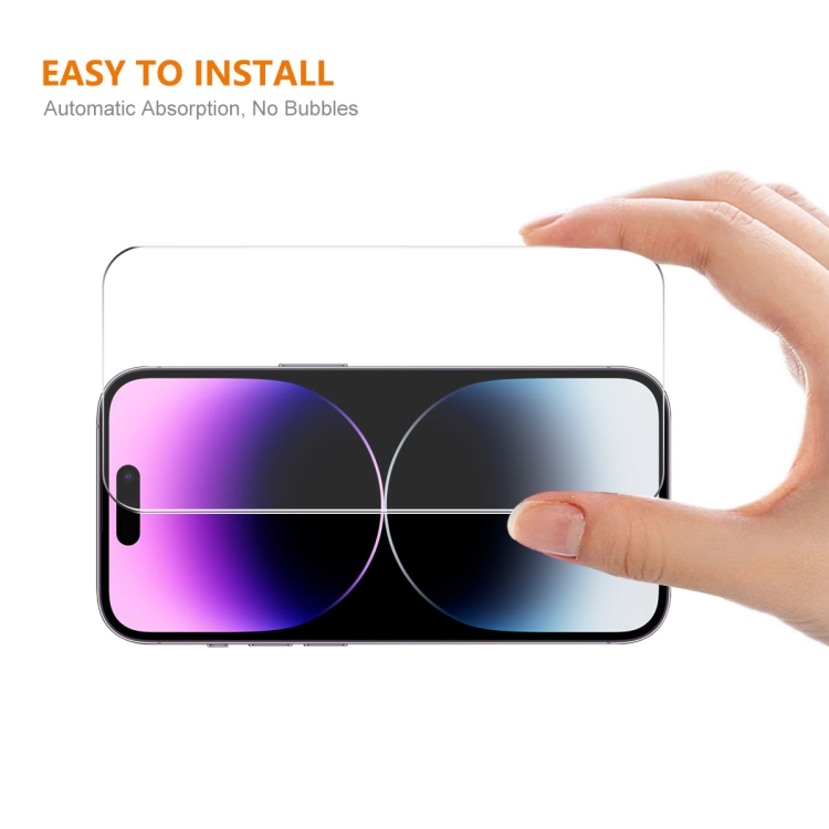 For iPhone 16 2pcs NKAY 0.26mm 9H 2.5D High Aluminum-silicon Tempered Glass Film For iPhone 16 2pcs NKAY 0.26mm 9H 2.5D High Aluminum-silicon Tempered Glass Film
