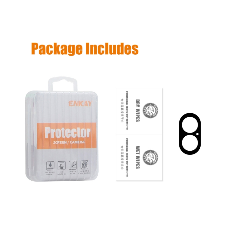 For iPhone 16 / 16 Plus ENKAY Hat-Prince 9H Rear Camera Lens Tempered Glass Film For iPhone 16 / 16 Plus ENKAY Hat-Prince 9H Rear Camera Lens Tempered Glass Film