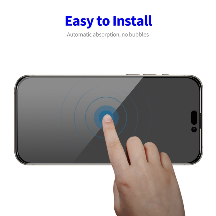 For iPhone 16 Pro 2pcs ENKAY Hat-Prince 28° Anti-peeping Tempered Glass Protector Full Screen Film For iPhone 16 Pro 2pcs ENKAY Hat-Prince 28° Anti-peeping Tempered Glass Protector Full Screen Film