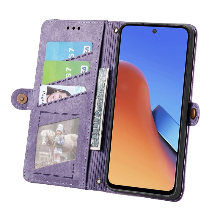 Funda Carcasa Cartera + Vidrio Templado para Xiaomi Redmi 13C 12C 11A 10C  10A 10