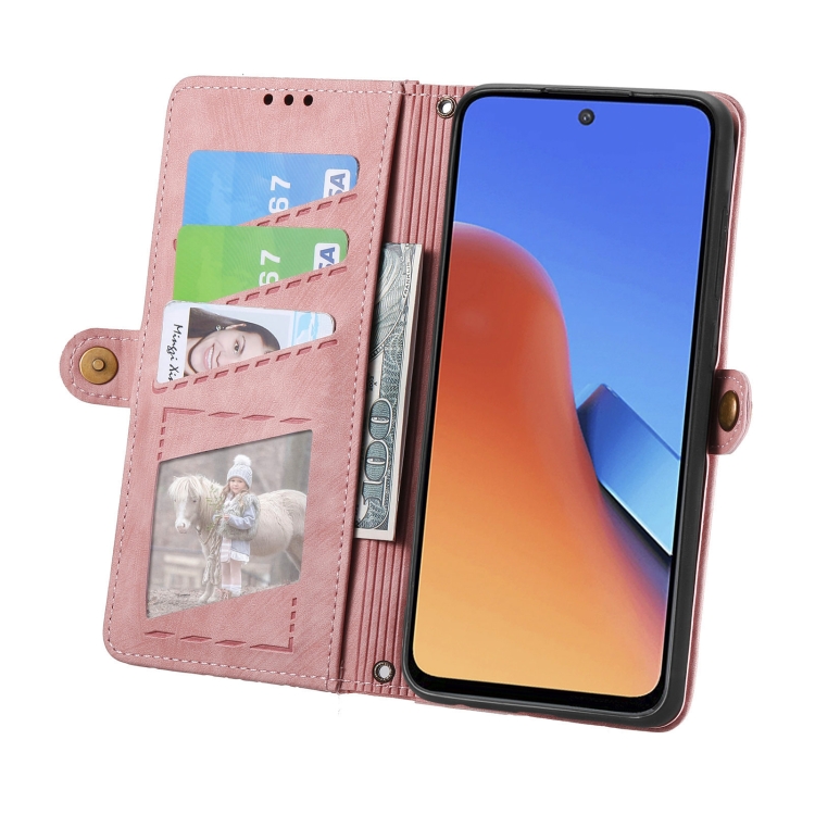 Coque Portefeuille Flip Cover Pour Xiaomi Redmi Note 9T - Rose - Neuf - Marque Betterfon