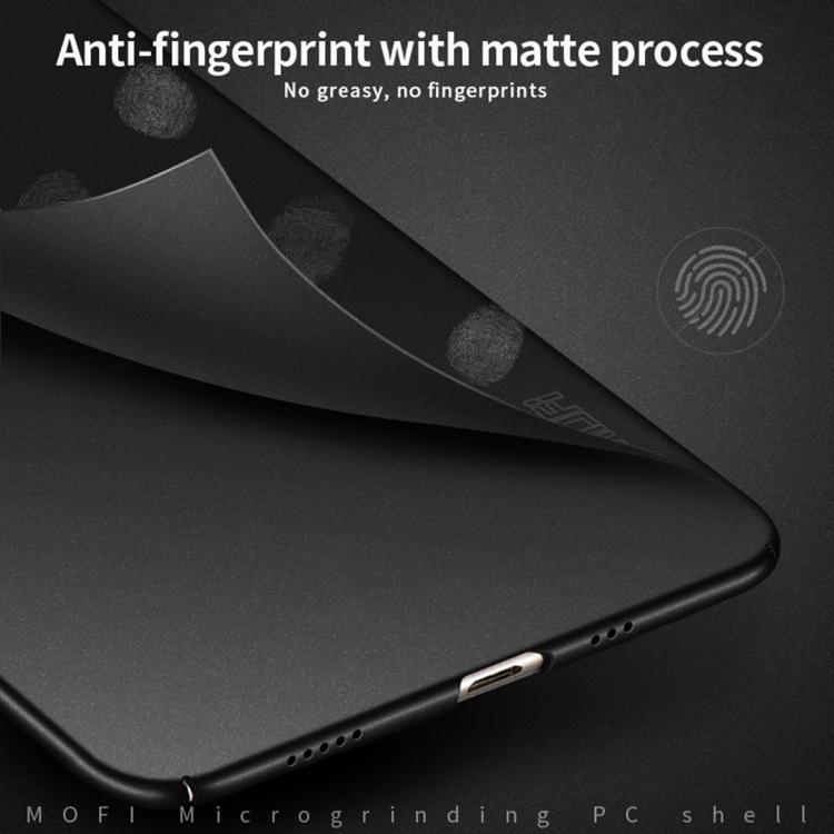 For iPhone 18 MOFI Fandun Series Frosted PC Ultra-thin All-inclusive Phone Case(Black)