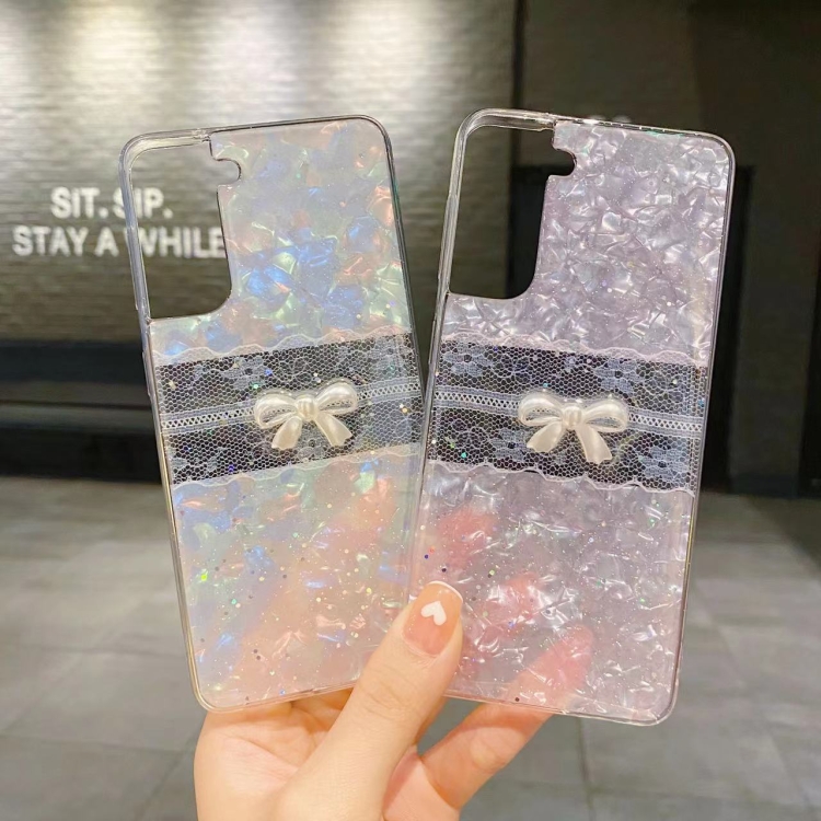 For Samsung Galaxy S23+ 5G Shell Pattern Bow TPU Phone Protective Case(Colorful) For Samsung Galaxy S23+ 5G Shell Pattern Bow TPU Phone Protective Case(Colorful)