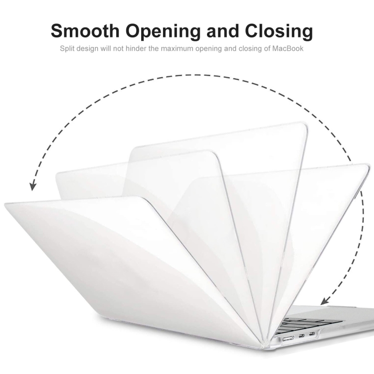 For MacBook Air 15.3 (A2941) ENKAY Hat-Prince Crystal Protective Case Cover Hard Shell(Black) For MacBook Air 15.3 (A2941) ENKAY Hat-Prince Crystal Protective Case Cover Hard Shell(Black)