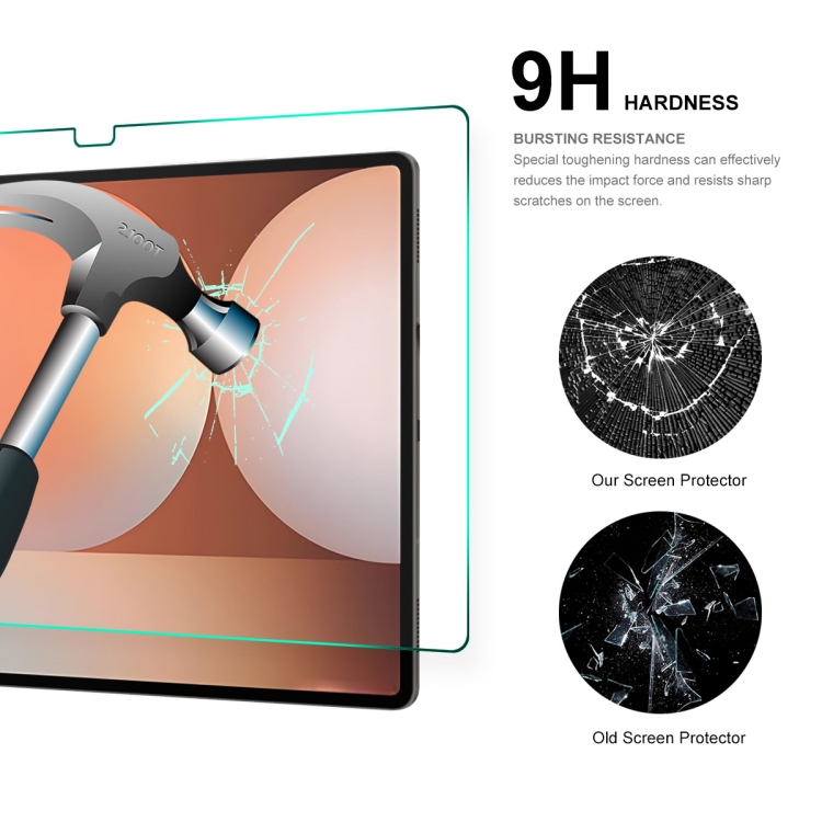 For Samsung Galaxy Tab S10 Ultra / S9 Ultra ENKAY Hat-Prince 0.33mm Explosion-proof Tempered Glass Film For Samsung Galaxy Tab S10 Ultra / S9 Ultra ENKAY Hat-Prince 0.33mm Explosion-proof Tempered Glass Film