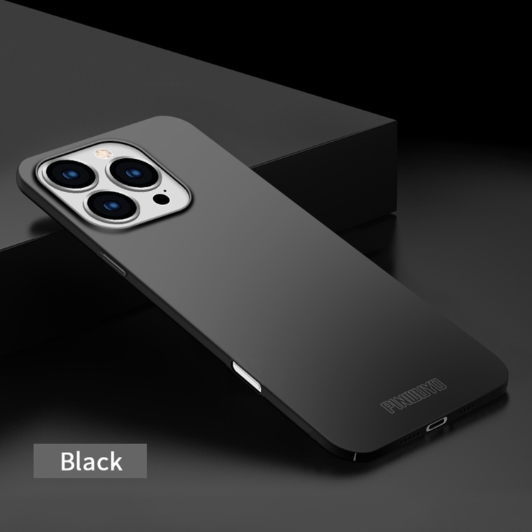 For iPhone 16 Pro Max PINWUYO Micro-Frosted PC Ultra-thin Hard Phone Case with Magsafe Magnetic Ring(Black) For iPhone 16 Pro Max PINWUYO Micro-Frosted PC Ultra-thin Hard Phone Case with Magsafe Magnetic Ring(Black)