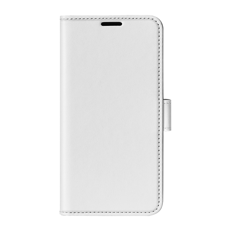 For Samsung Galaxy S24 Ultra 5G R64 Texture Horizontal Flip Leather Phone  Case(White)