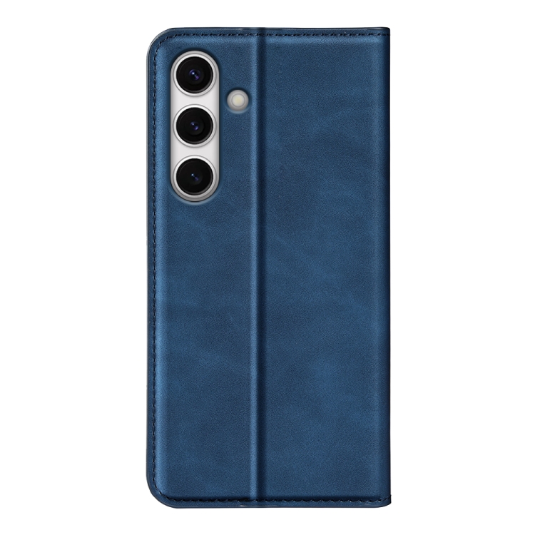For Samsung Galaxy S24 FE 5G Retro-skin Magnetic Suction Leather Phone Case(Dark Blue) For Samsung Galaxy S24 FE 5G Retro-skin Magnetic Suction Leather Phone Case(Dark Blue)