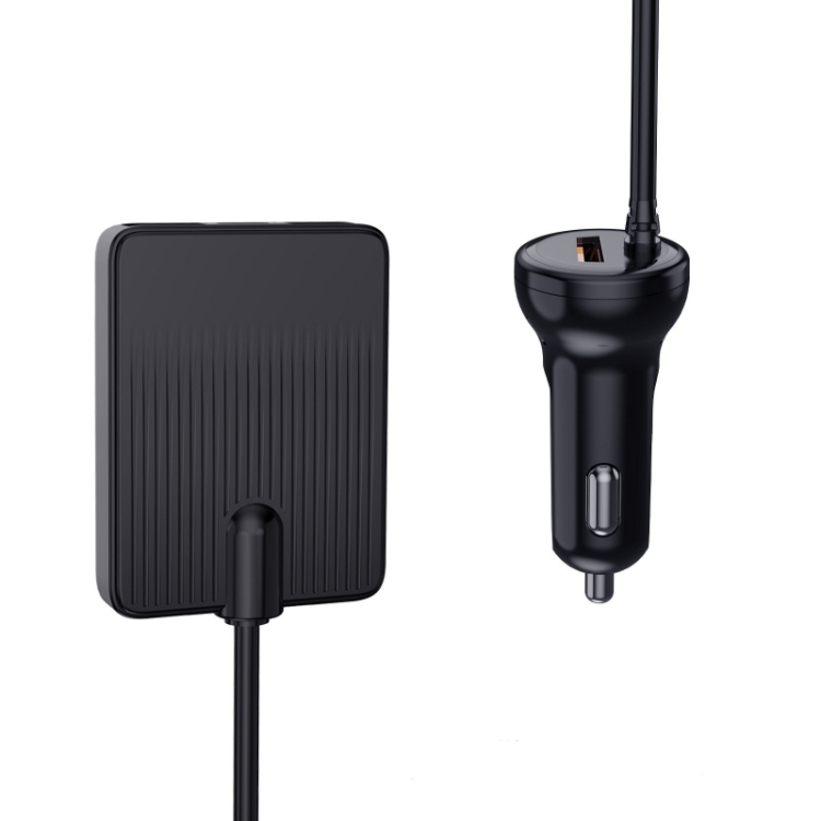 TR-43 For Back Seat PD 18W Fast Charging Car Charger 2m Extention Charger Adapter TR-43 For Back Seat PD 18W Fast Charging Car Charger 2m Extention Charger Adapter