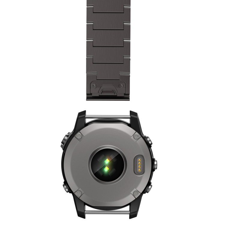 Garmin Fenix 7 watch band titanium - black