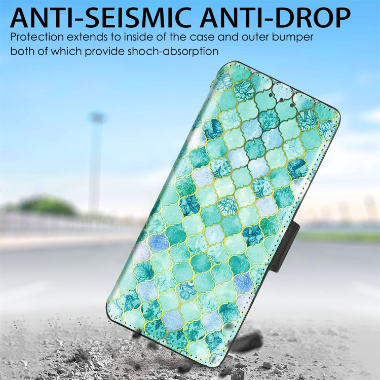 For Samsung Galaxy Z Fold5 5G CaseNeo Colorful Magnetic Leather Phone Case(Emeralds) For Samsung Galaxy Z Fold5 5G CaseNeo Colorful Magnetic Leather Phone Case(Emeralds)