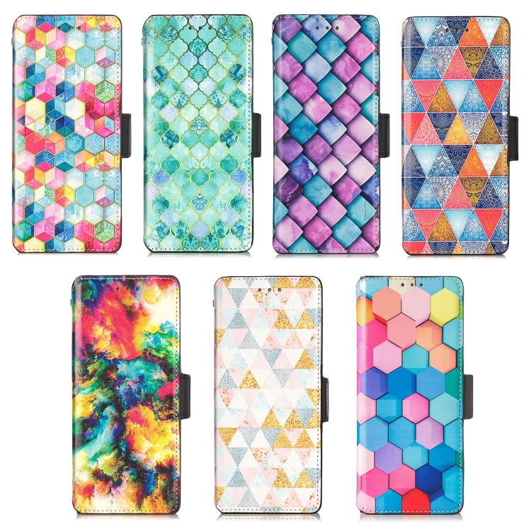 For Samsung Galaxy Z Fold5 5G CaseNeo Colorful Magnetic Leather Phone Case(Emeralds) For Samsung Galaxy Z Fold5 5G CaseNeo Colorful Magnetic Leather Phone Case(Emeralds)