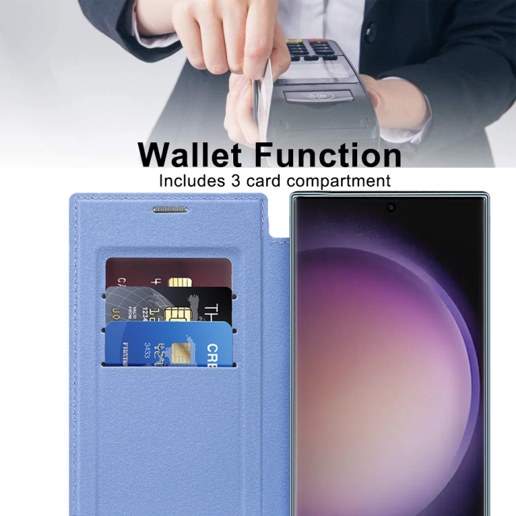 For Samsung Galaxy S24 Ultra 5G Shield MagSafe RFID Anti-theft Rhombus Leather Phone Case(Blue) For Samsung Galaxy S24 Ultra 5G Shield MagSafe RFID Anti-theft Rhombus Leather Phone Case(Blue)