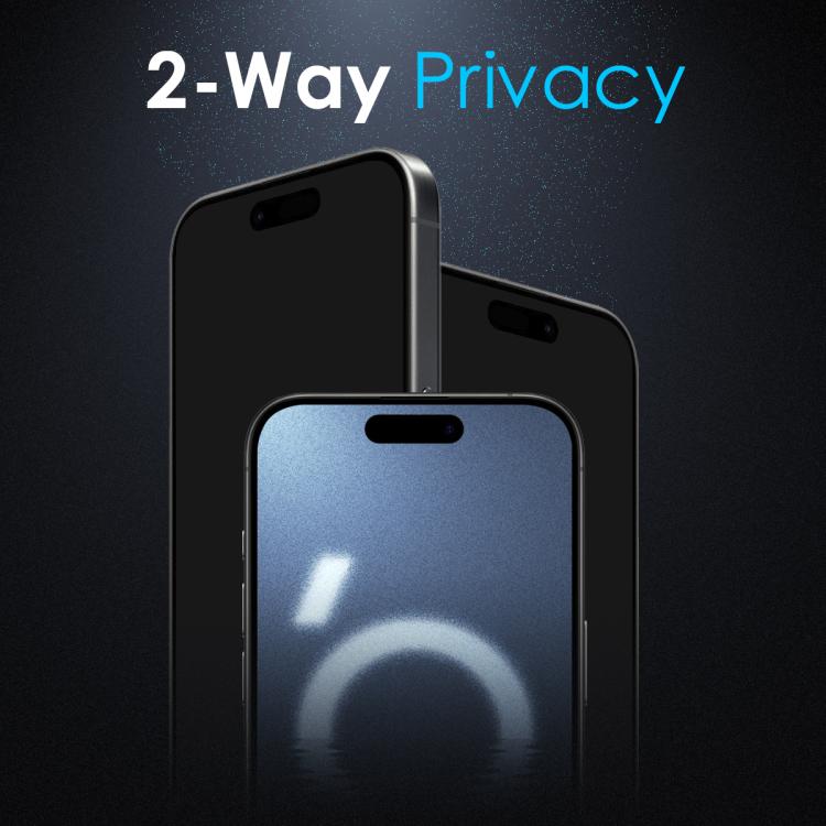 For iPhone 16 Pro Max NORTHJO A++ 0.3mm 28 Degree Privacy Screen Tempered Glass Film For iPhone 16 Pro Max NORTHJO A++ 0.3mm 28 Degree Privacy Screen Tempered Glass Film