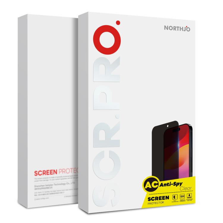 For iPhone 17 NORTHJO A++ 0.3mm 28 Degree Privacy Screen Tempered Glass Film
