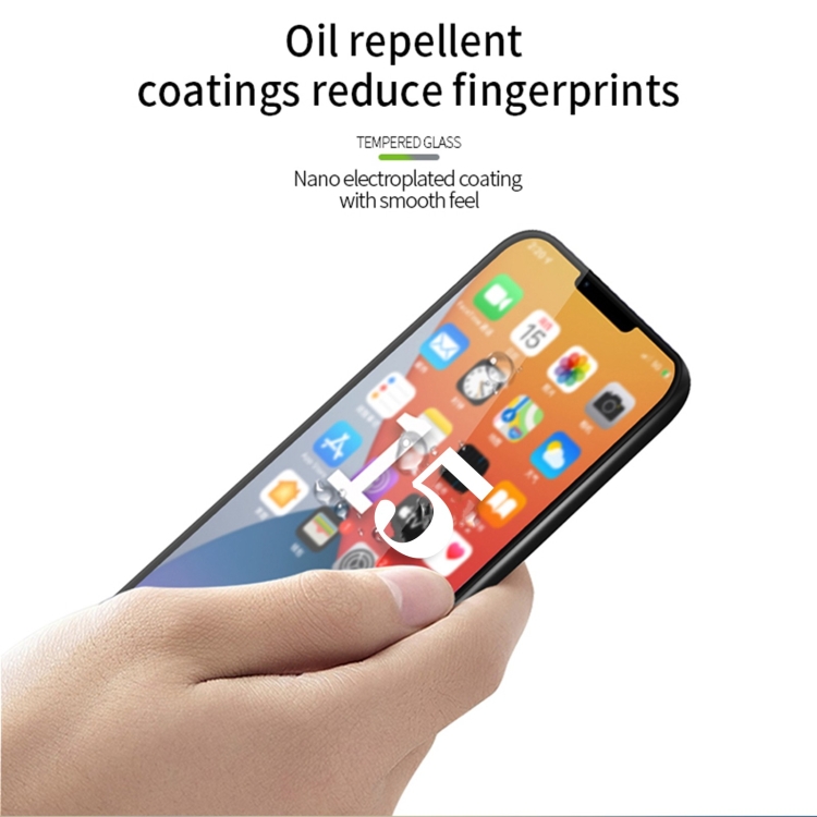 Verre trempé incurvé noir pour iPhone X