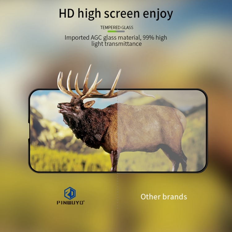 For iPhone 16 Pro PINWUYO 9H 3D Curved Full Screen Explosion-proof Tempered Glass Film(Black) For iPhone 16 Pro PINWUYO 9H 3D Curved Full Screen Explosion-proof Tempered Glass Film(Black)