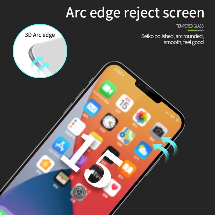 For iPhone 15 Plus MOFI 9H 3D Explosion-proof Curved Screen Tempered Glass Film(Black) For iPhone 15 Plus MOFI 9H 3D Explosion-proof Curved Screen Tempered Glass Film(Black)