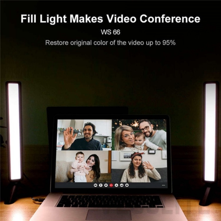 LED Lampe Ordinateur Portable, Lampe Laptop pour Vidéoconférence