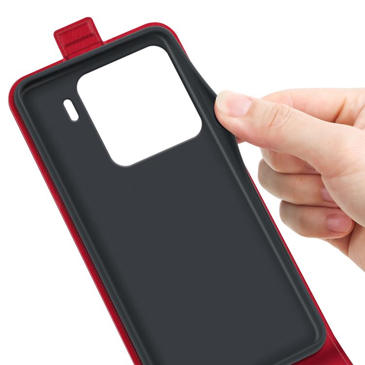 For Xiaomi 15 Pro R64 Texture Single Vertical Flip Leather Phone Case(Red)