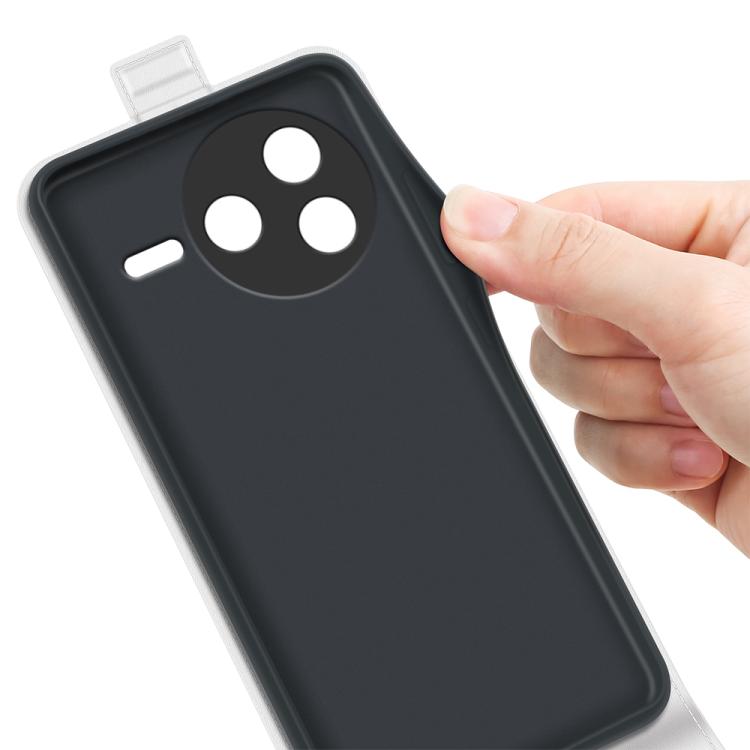 For Redmi K80 / Poco F7 Pro R64 Texture Single Vertical Flip Leather Phone Case(White)