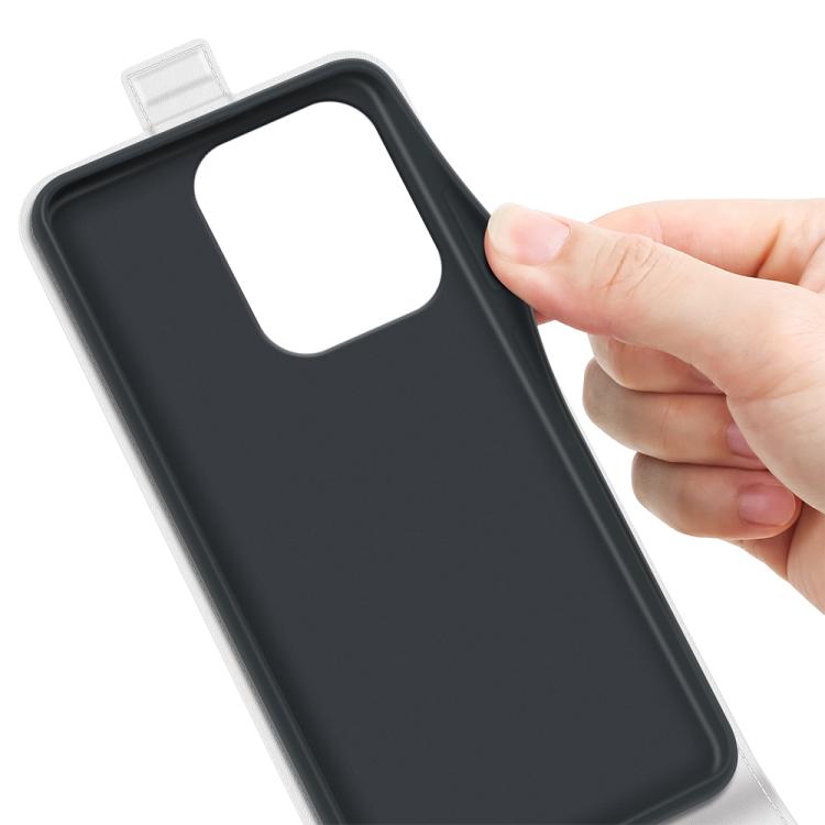 For Redmi 15C 5G / 4G EU 173mm R64 Texture Single Vertical Flip Leather Phone Case(White)