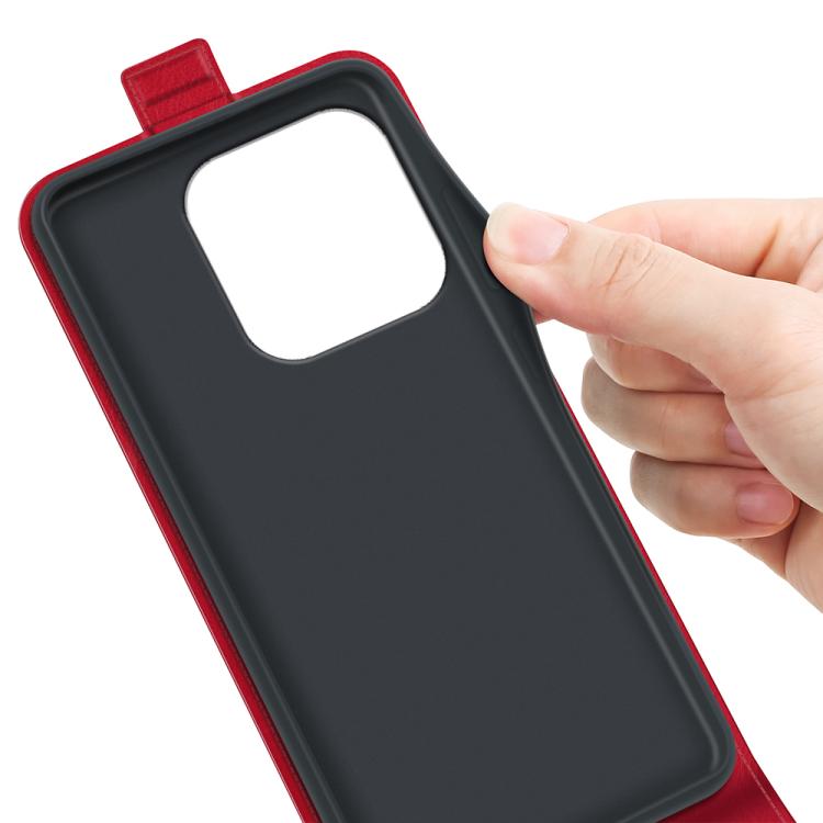 For Xiaomi 17 R64 Texture Single Vertical Flip Leather Phone Case(Red)