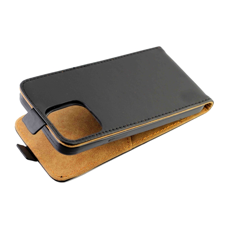 For iPhone 15 Pro Max Vertical Flip Leather Phone Case with Card Slot(Black) - 2