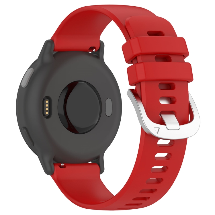 Per Amazfit GTS 2e / GTS 2 Mini / GTS 2 Cinturino in silicone con fibbia in  argento