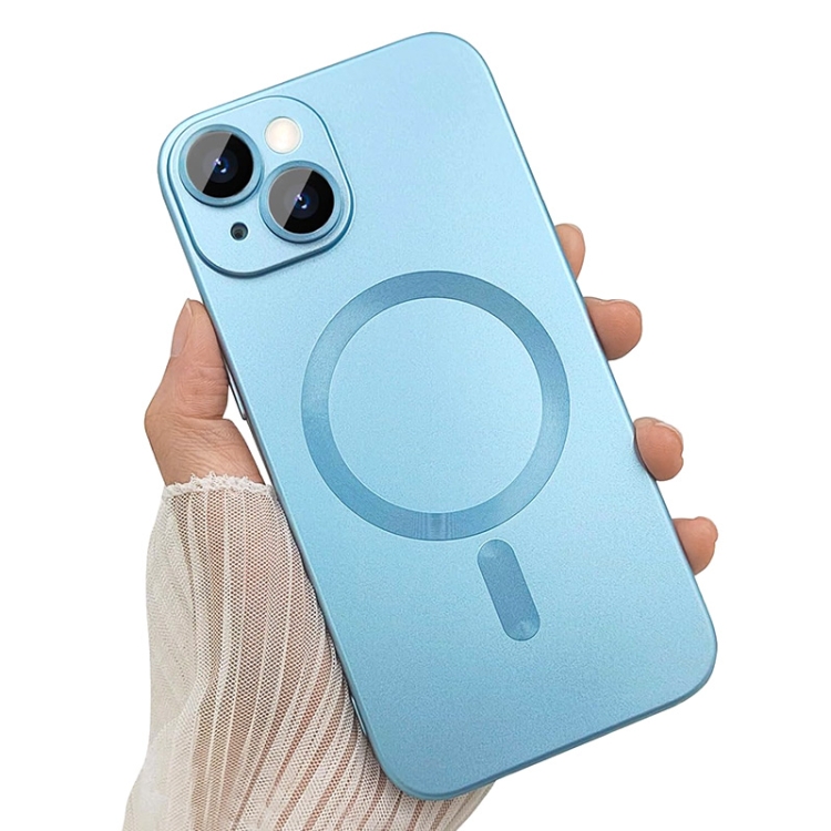 For iPhone 15 Plus ENKAY MagSafe Matte TPU Phone Case with Lens Film & Screen Glass Film(Purple) For iPhone 15 Plus ENKAY MagSafe Matte TPU Phone Case with Lens Film & Screen Glass Film(Purple)