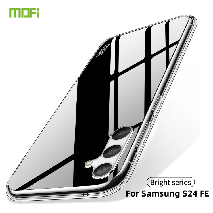 For Samsung Galaxy S24 FE 5G MOFI Ming Series Ultra-thin TPU Phone Case(Transparent) For Samsung Galaxy S24 FE 5G MOFI Ming Series Ultra-thin TPU Phone Case(Transparent)