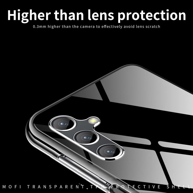 For Samsung Galaxy S24 FE 5G MOFI Ming Series Ultra-thin TPU Phone Case(Transparent) For Samsung Galaxy S24 FE 5G MOFI Ming Series Ultra-thin TPU Phone Case(Transparent)