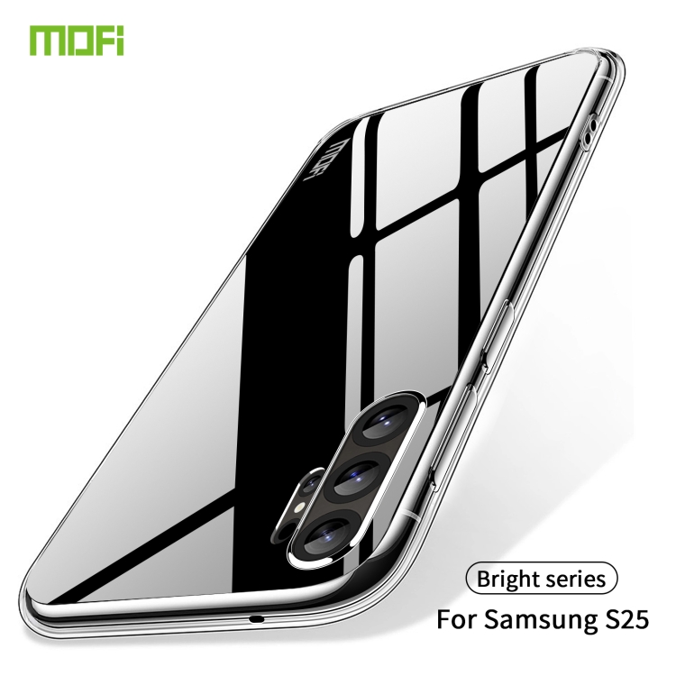For Samsung Galaxy S25 Ultra 5G MOFI Ming Series Ultra-thin TPU Phone Case(Transparent) For Samsung Galaxy S25 Ultra 5G MOFI Ming Series Ultra-thin TPU Phone Case(Transparent)
