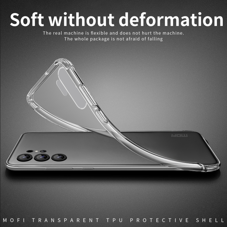 For Samsung Galaxy S25 Ultra 5G MOFI Ming Series Ultra-thin TPU Phone Case(Transparent) For Samsung Galaxy S25 Ultra 5G MOFI Ming Series Ultra-thin TPU Phone Case(Transparent)