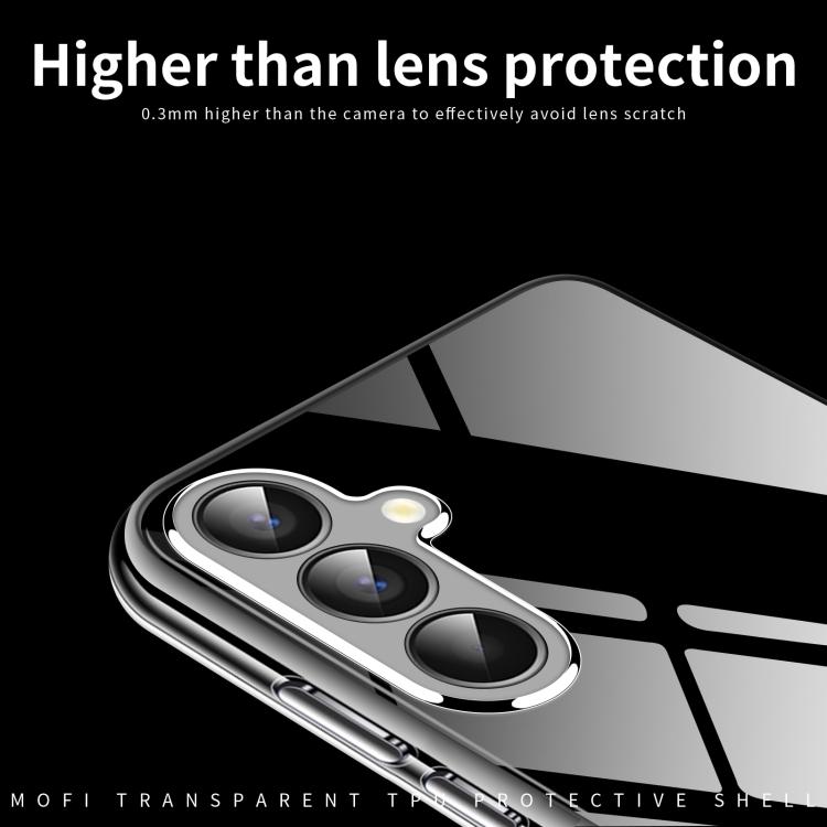 For Samsung Galaxy S26+ 5G MOFI Ming Series Ultra-thin TPU Phone Case(Transparent)