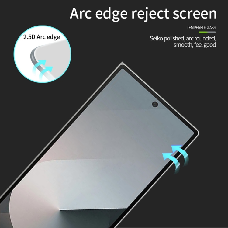 For Samsung Galaxy Z Fold6 MOFI 9H 2.5D Full Screen Tempered Glass Film(Black) For Samsung Galaxy Z Fold6 MOFI 9H 2.5D Full Screen Tempered Glass Film(Black)