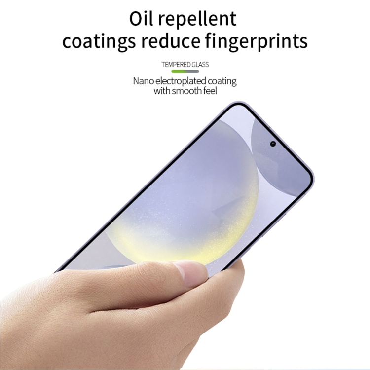 For Samsung Galaxy S25 5G PINWUYO 9H 2.5D Full Screen Tempered Glass Film(Black) For Samsung Galaxy S25 5G PINWUYO 9H 2.5D Full Screen Tempered Glass Film(Black)