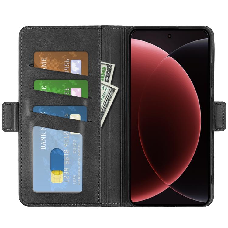 Étui Portefeuille En Cuir PU Pour Xiaomi 11i HyperCharge | Rabat Magnétique, Porte-Cartes Et Support Intégré - Rouge - 7