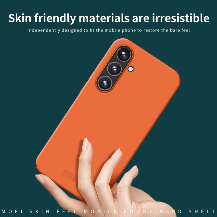 For Samsung Galaxy S24 FE 5G MOFI Qin Series Skin Feel All-inclusive PC Phone Case(Black) For Samsung Galaxy S24 FE 5G MOFI Qin Series Skin Feel All-inclusive PC Phone Case(Black)