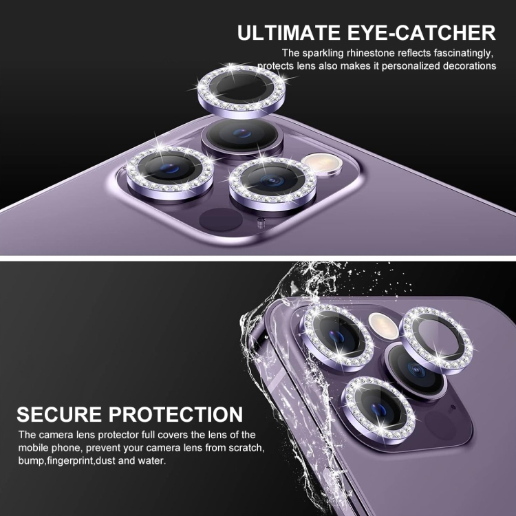 For iPhone 15 Pro / 15 Pro Max ENKAY AR Anti-reflection Individual Diamond Ring Camera Lens Glass Full Film(Deep Blue) For iPhone 15 Pro / 15 Pro Max ENKAY AR Anti-reflection Individual Diamond Ring Camera Lens Glass Full Film(Deep Blue)