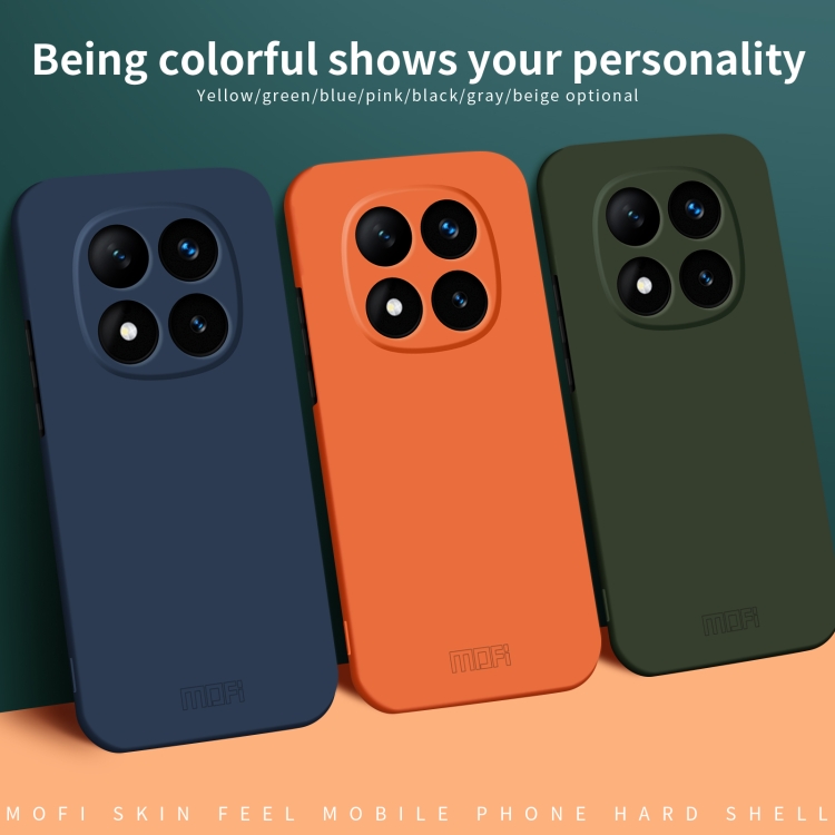 For Xiaomi Redmi Note 14 Pro+ 5G MOFI Qin Series Skin Feel All-inclusive PC Phone Case(Blue)