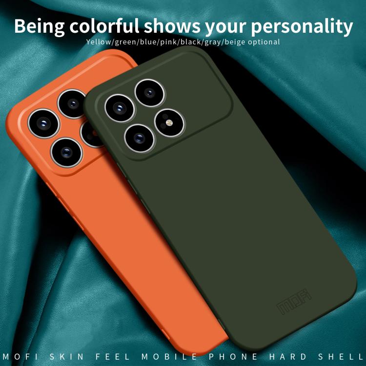 For Redmi K90 / Poco F8 Pro MOFI Qin Series Skin Feel All-inclusive PC Phone Case(Black)