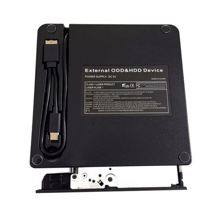 TG30N CD VCD Reader Burner Zebra-stripe Design Laptop Computer External ...