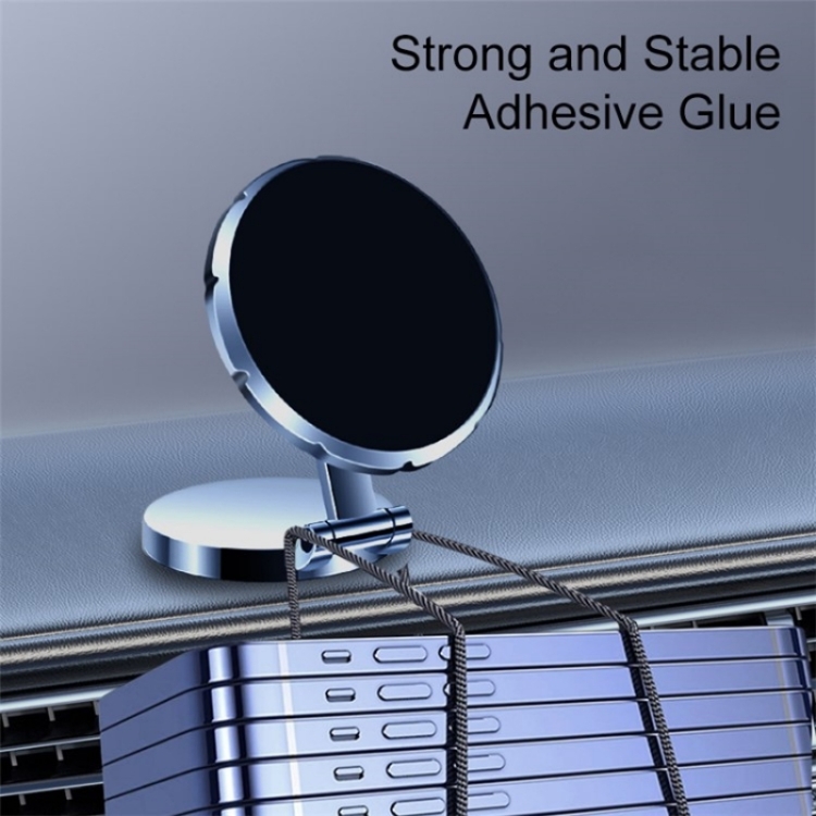 G158 360-Degree Rotating Metal Phone Stand Dashboard Folding Magnetic Car Mount(Silver) G158 360-Degree Rotating Metal Phone Stand Dashboard Folding Magnetic Car Mount(Silver)