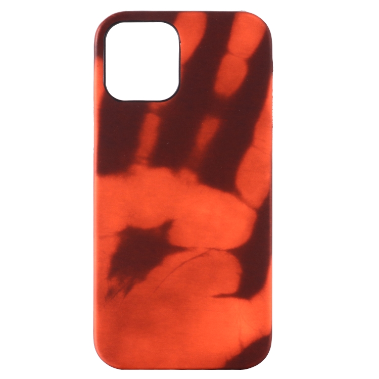 For iPhone 15 Thermal Sensor Discoloration Silicone Phone Case(Black Red) For iPhone 15 Thermal Sensor Discoloration Silicone Phone Case(Black Red)
