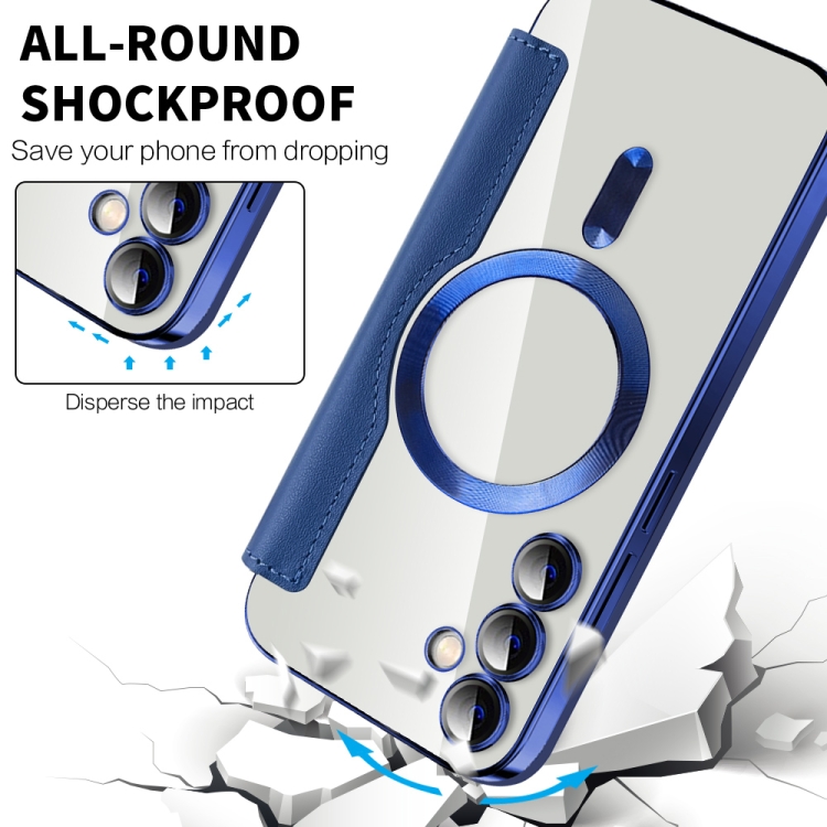 For Samsung Galaxy S23 FE 5G Shield MagSafe RFID Anti-theft Leather Phone Case(Dark Blue) For Samsung Galaxy S23 FE 5G Shield MagSafe RFID Anti-theft Leather Phone Case(Dark Blue)