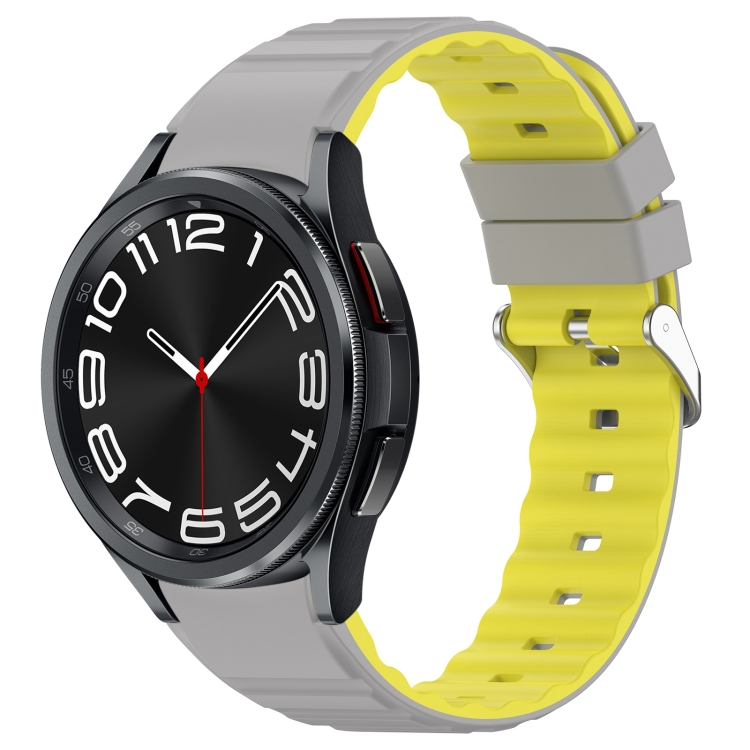 Correa deportiva Samsung Galaxy Watch 6 - 44mm (amarillo) 