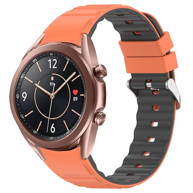 Dành cho Samsung Galaxy Watch 41mm Dây đeo đồng hồ silicon ngang - Main Image