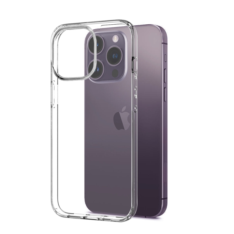 For iPhone 14 Pro NORTHJO 3 in 1 TPU Phone Case with Screen Film and Lens Film(Clear) For iPhone 14 Pro NORTHJO 3 in 1 TPU Phone Case with Screen Film and Lens Film(Clear)